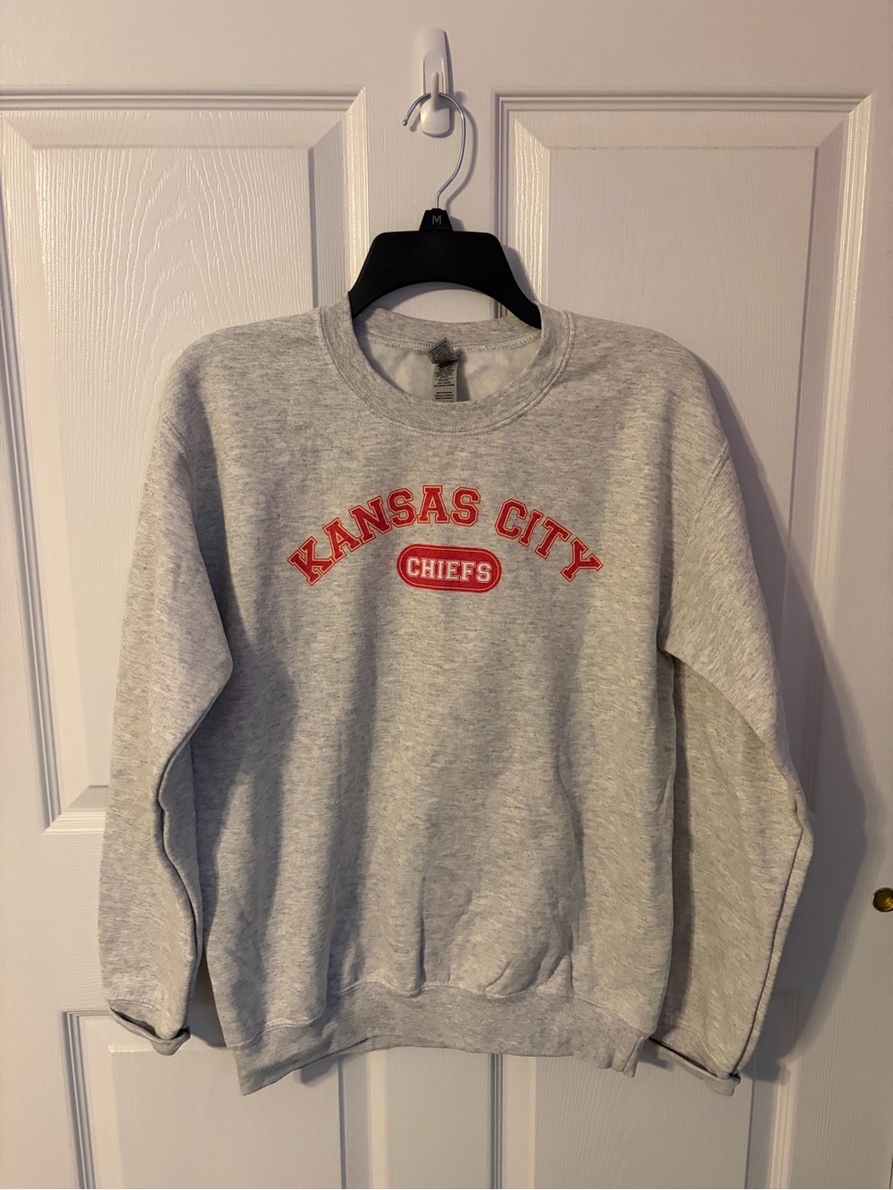 Kansas City Chiefs Gray Crewneck Sweatshirt